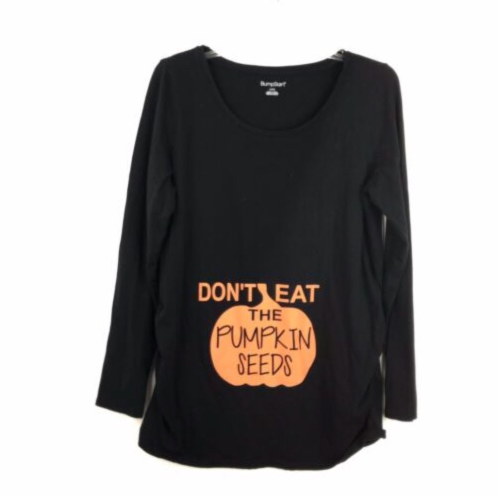 BumpStart Halloween Long Sleeve Baby Bump Shirt